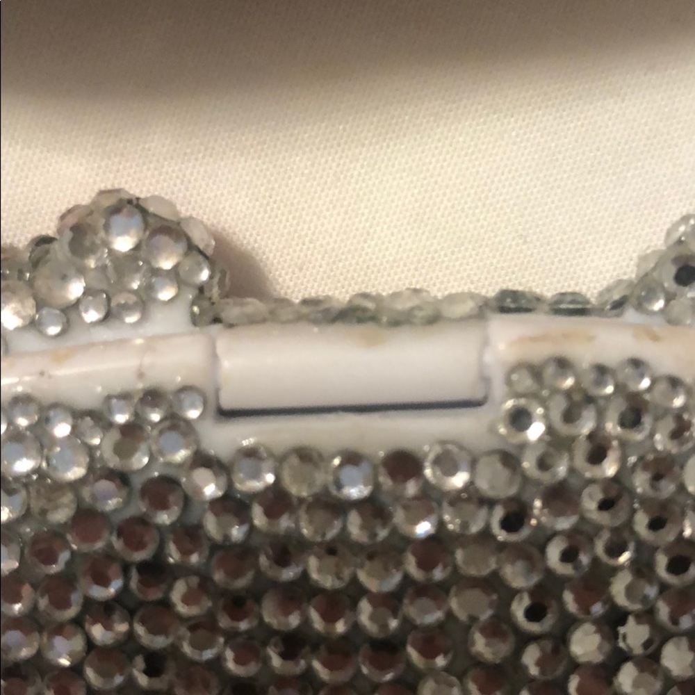 Hello Kitty Rhinestones Compact Mirror clips ring - Picture 6 of 10